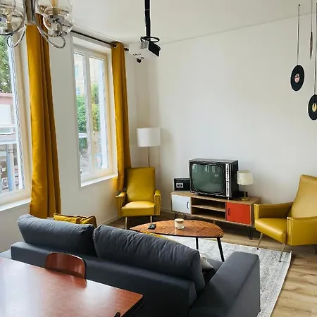 Le Vintage 70's, 4 A 6 Pers, Centre-ville Apartamento Boulogne-sur-Mer